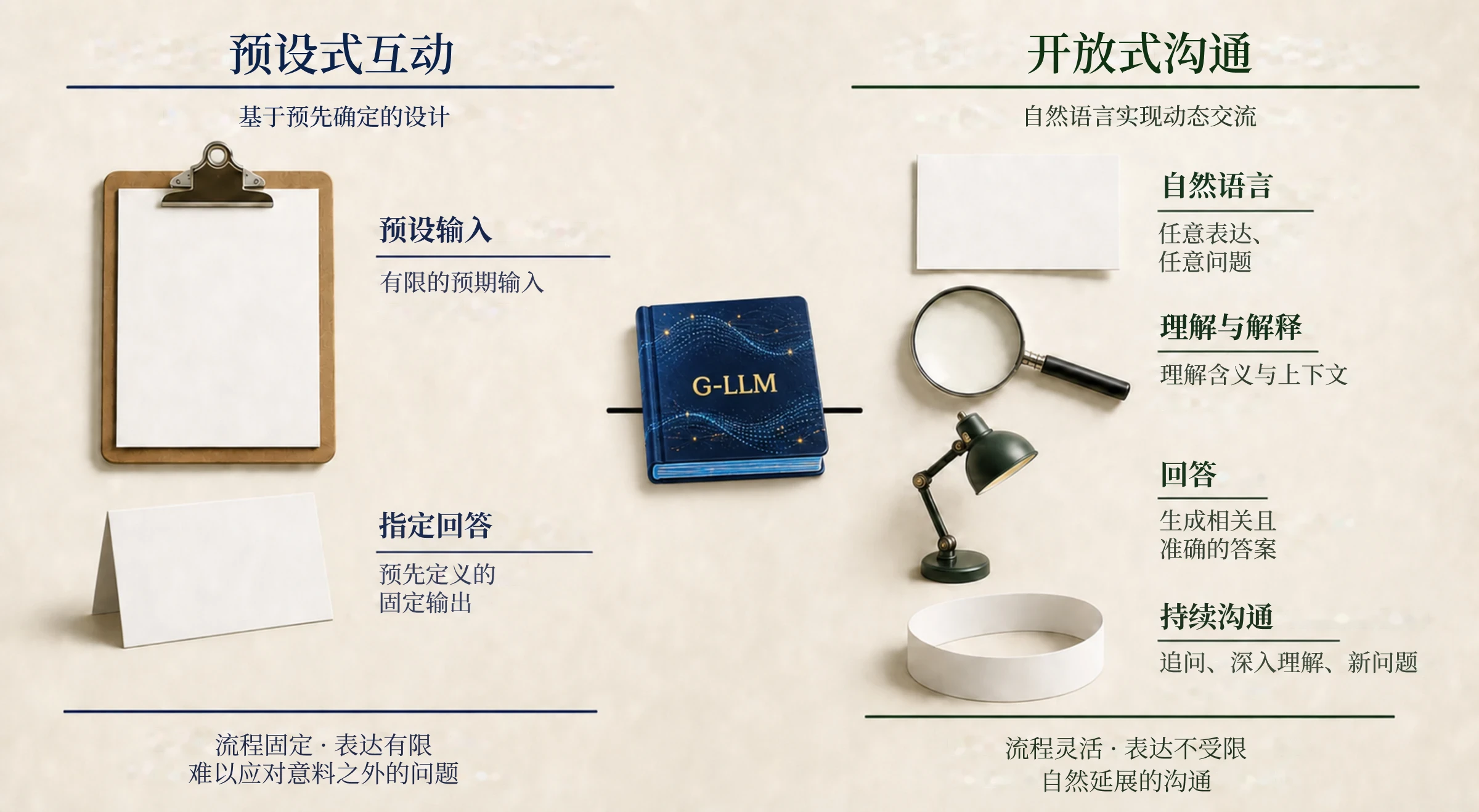 预设方式与开放式提问方式的对比